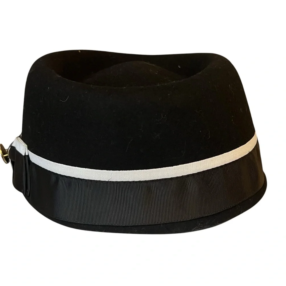 Bruno Capelo Black Australian Wool Telescope Baseball Men Hat Dress Cap, XL - Picture 5 of 10